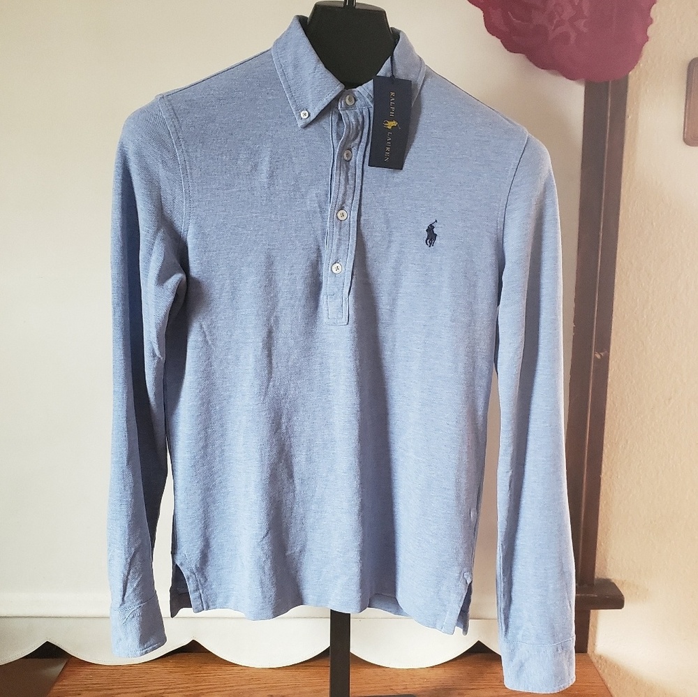 NWT MENS POLO RALPH LAUREN LONG SLEEVE